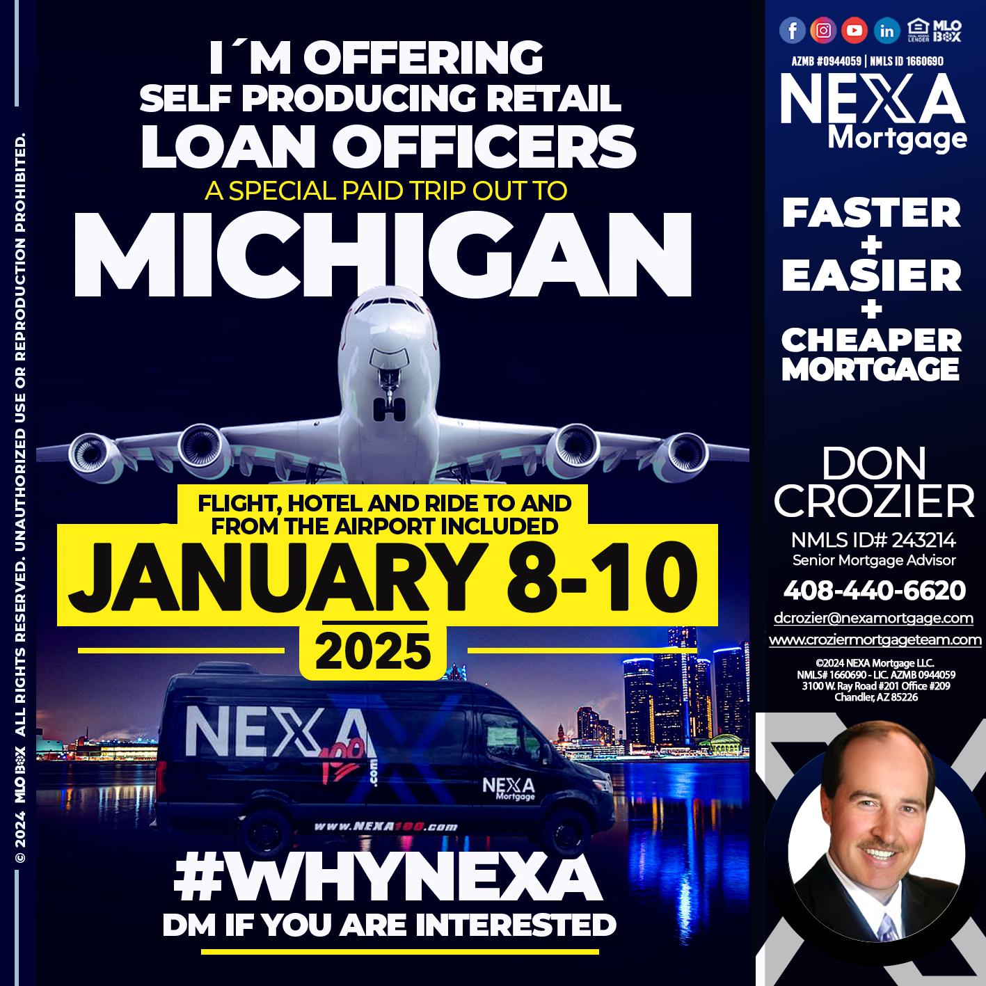 michigan trip - Don Crozier -Senior Mortgage Advisor