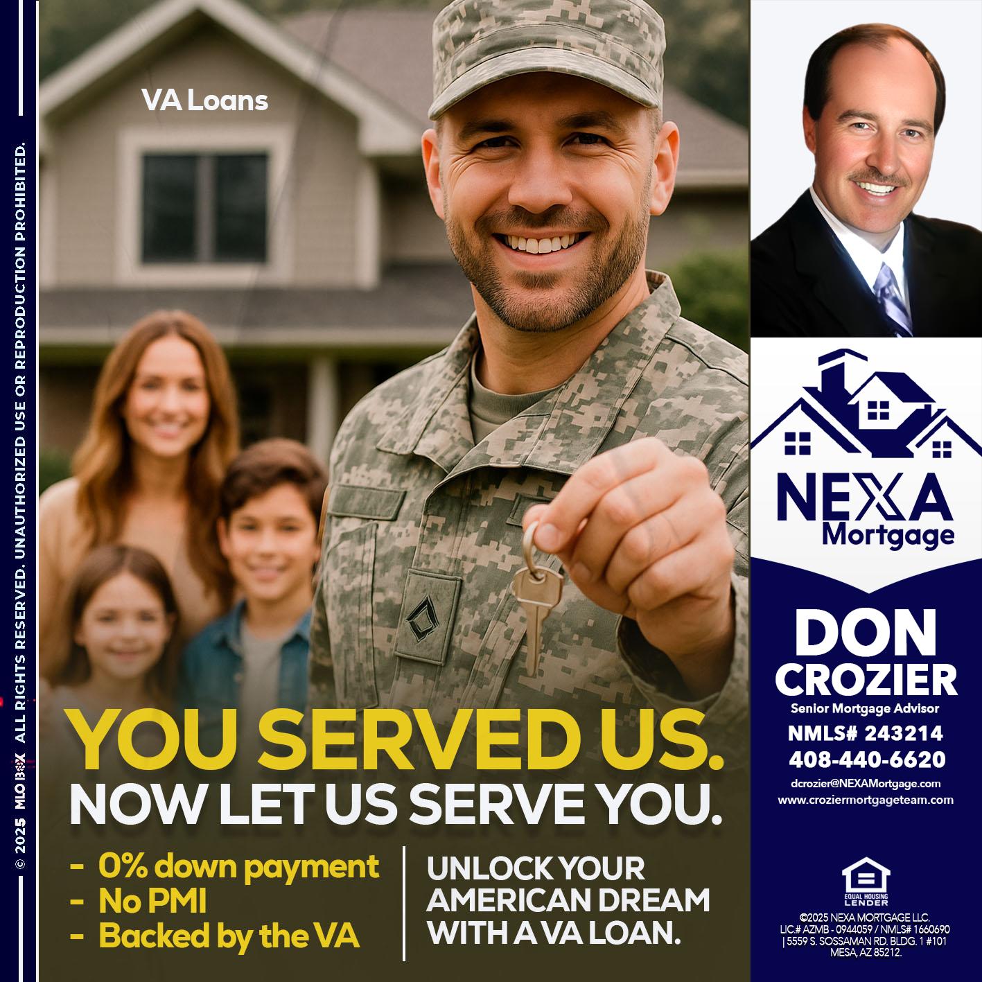 YOU DESERVED - Don Crozier -Senior Mortgage Advisor