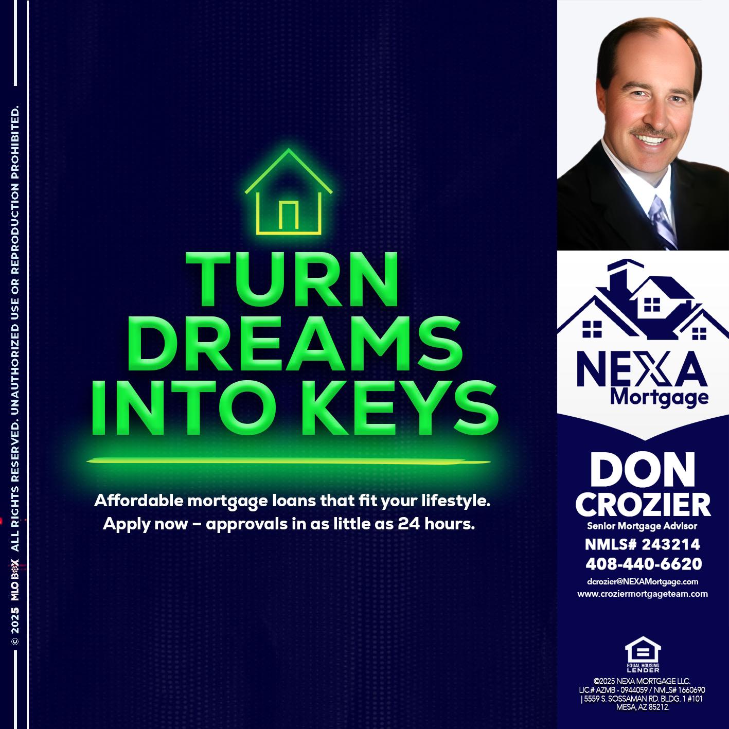 turn dreams - Don Crozier -Senior Mortgage Advisor
