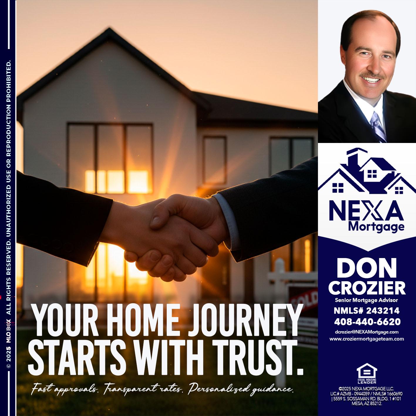 your home - Don Crozier -Senior Mortgage Advisor your home - Don Crozier -Senior Mortgage Advisor