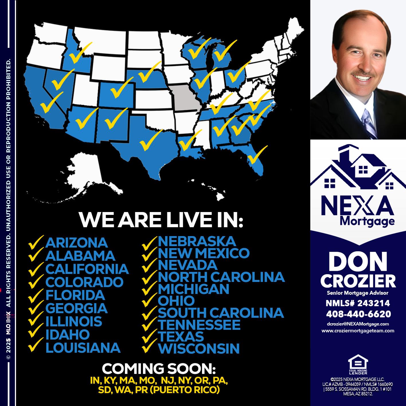 New Mexico live - Don Crozier -Senior Mortgage Advisor New Mexico live - Don Crozier -Senior Mortgage Advisor