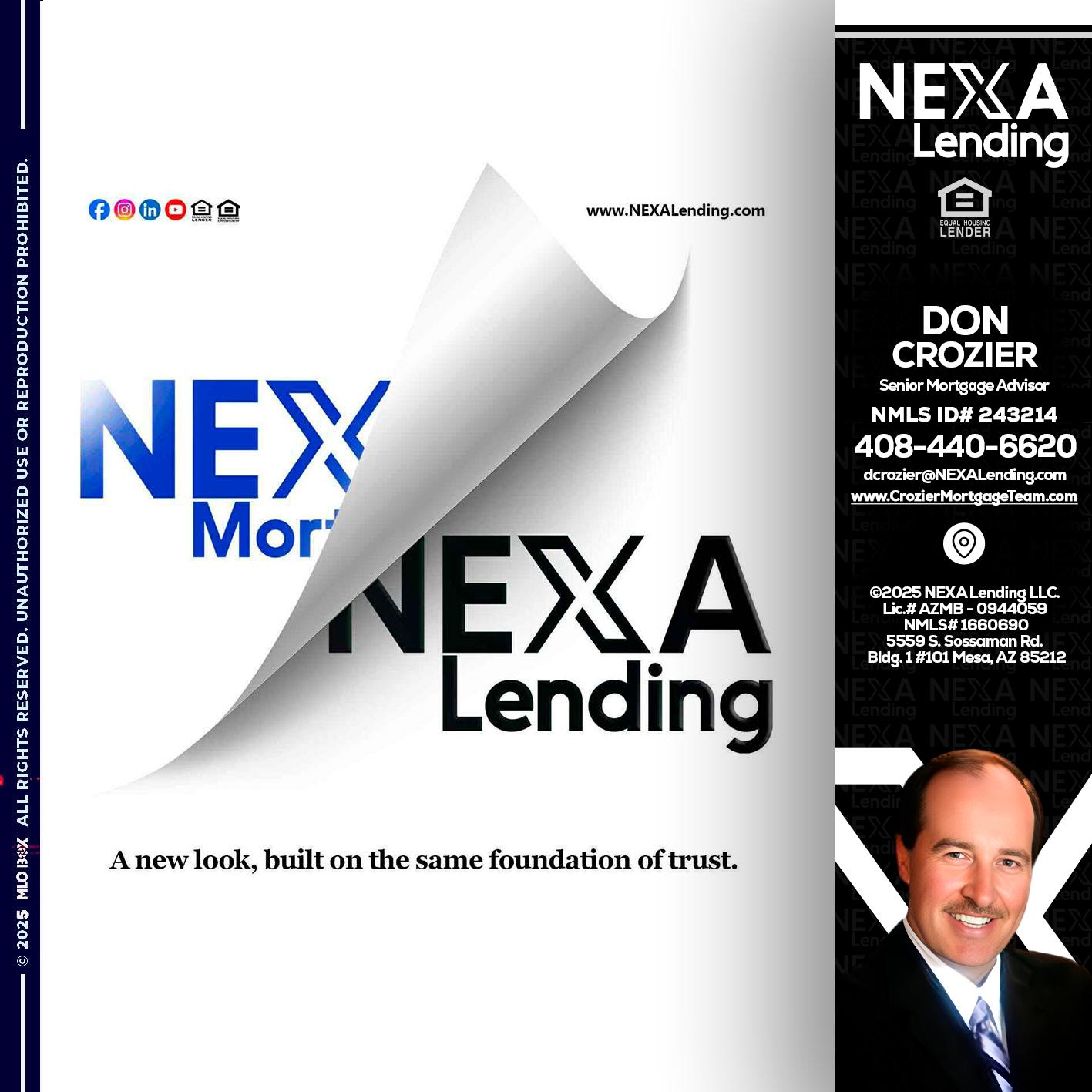 NEXA LENDING - Don Crozier -Senior Mortgage Advisor NEXA LENDING - Don Crozier -Senior Mortgage Advisor