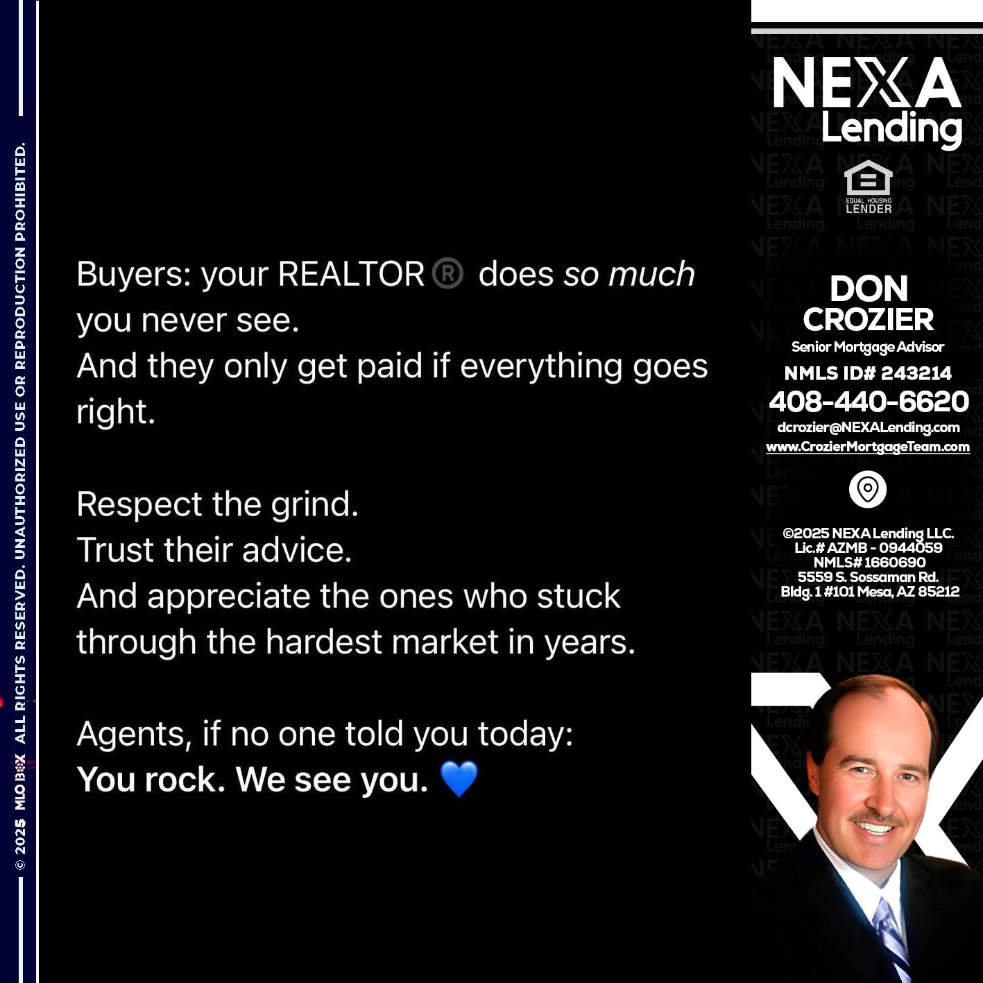 BUYERS - Don Crozier -Senior Mortgage Advisor