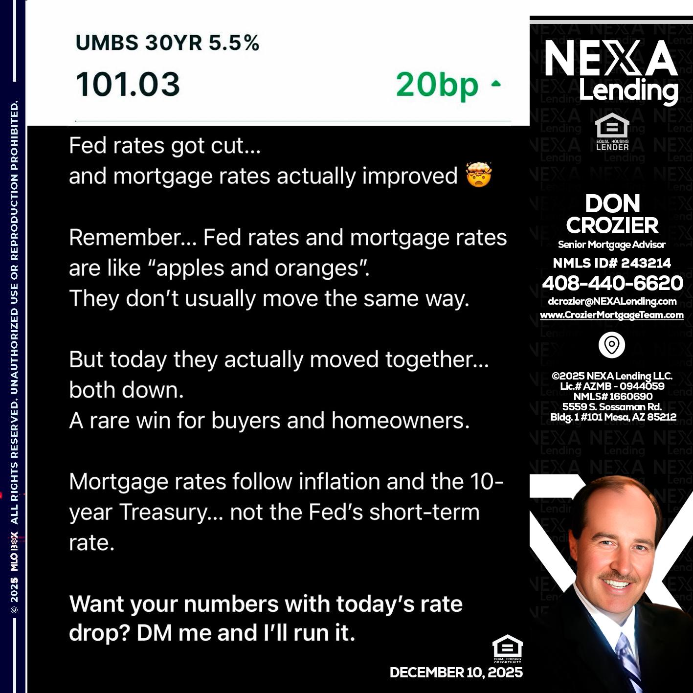 101.3 - Don Crozier -Senior Mortgage Advisor