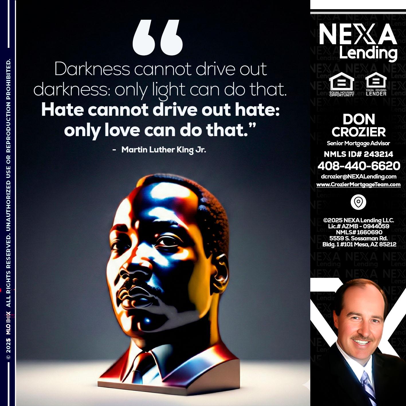 MLK 2026 - Don Crozier -Senior Mortgage Advisor