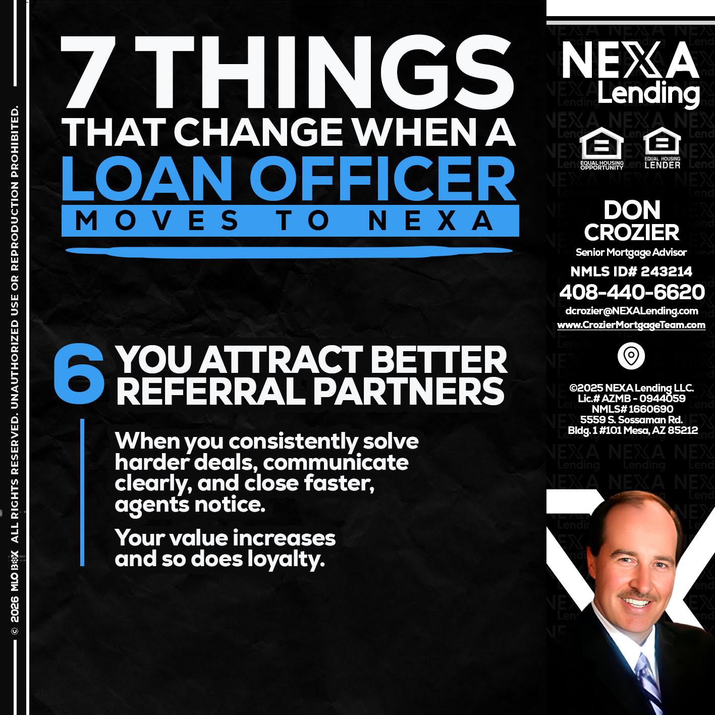 7 THINGS (6) - Don Crozier -Senior Mortgage Advisor