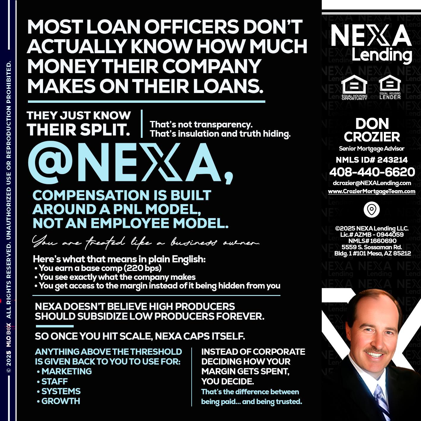 @NEXA - Don Crozier -Senior Mortgage Advisor