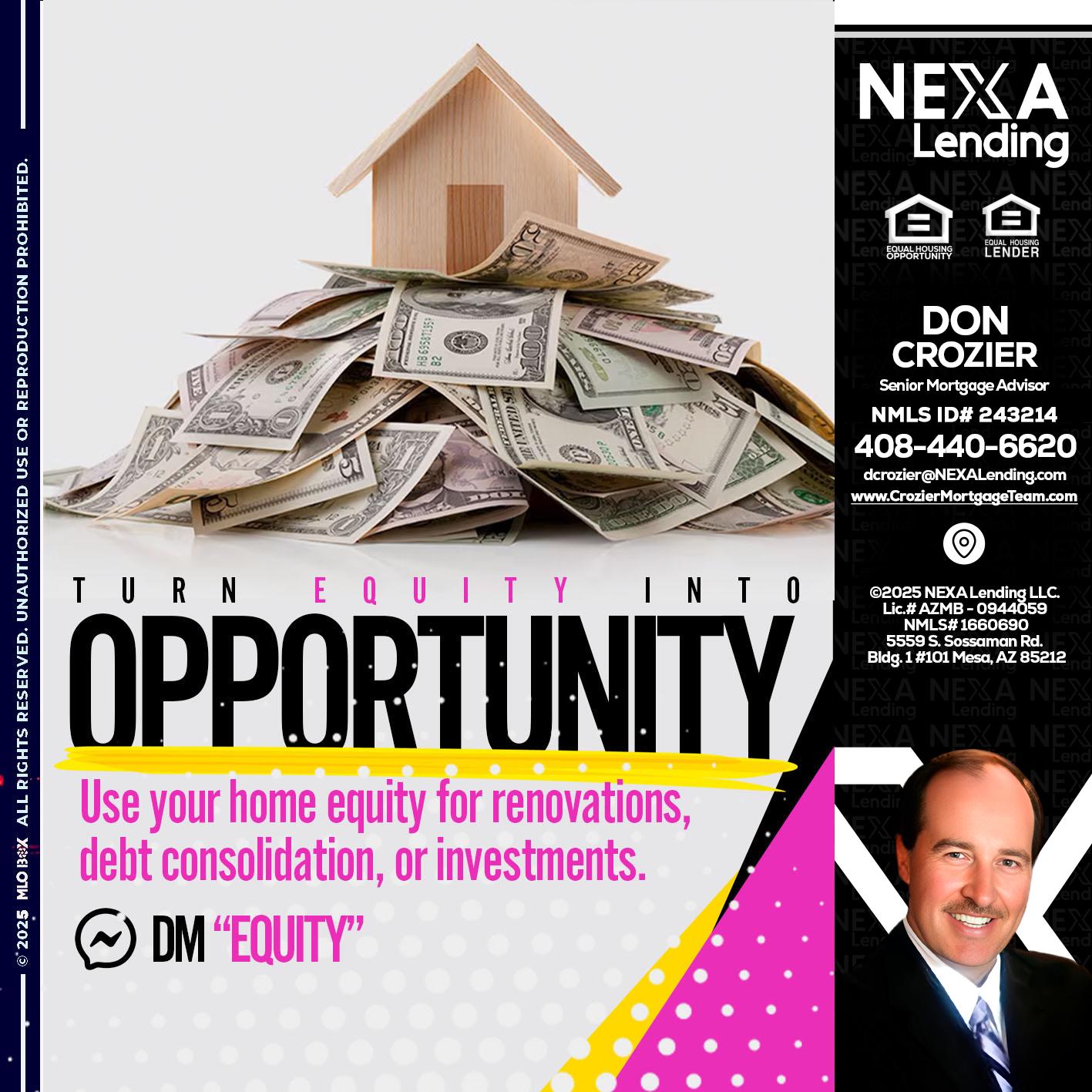 opportunity - Don Crozier -Senior Mortgage Advisor