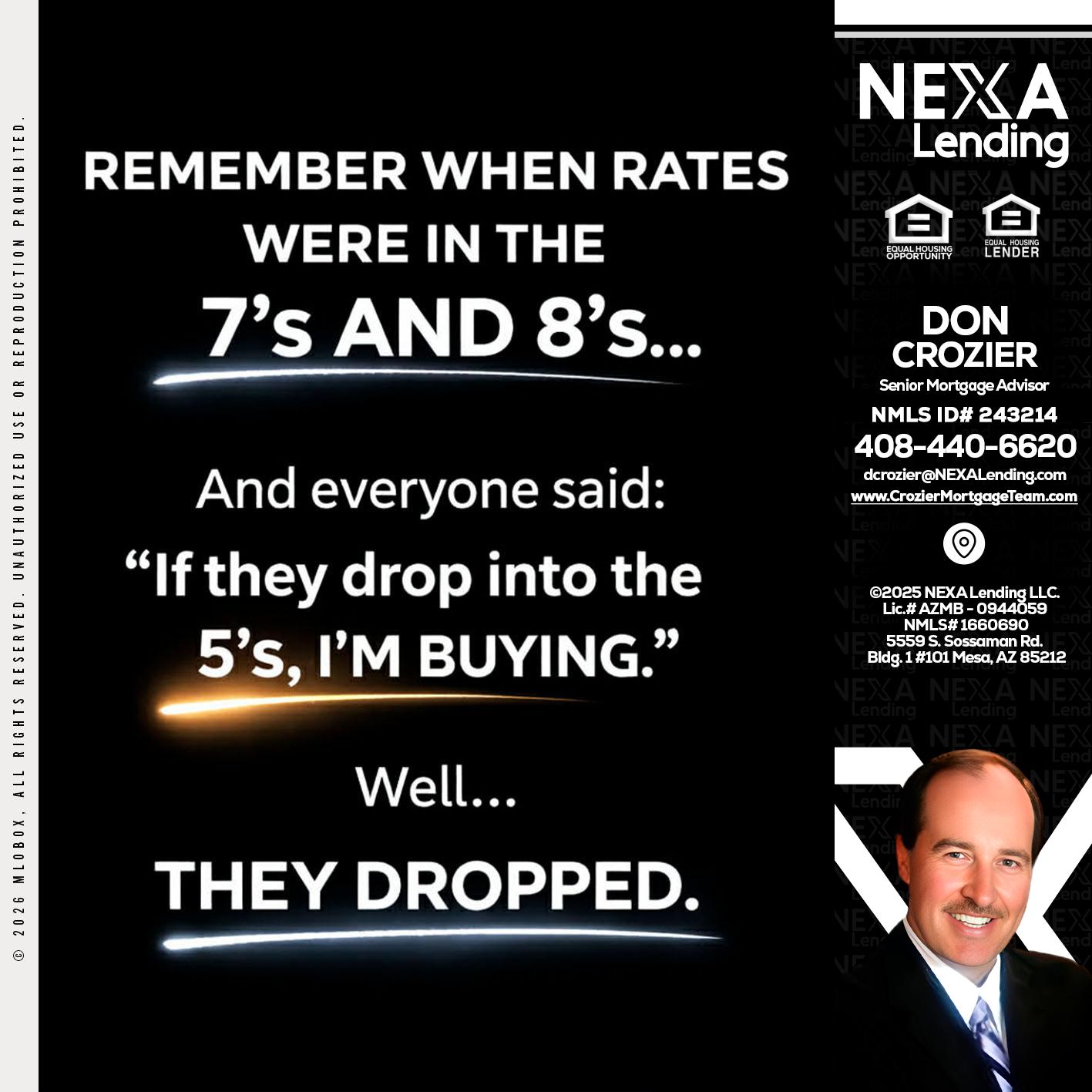 REMEMBER WHEN - Don Crozier -Senior Mortgage Advisor