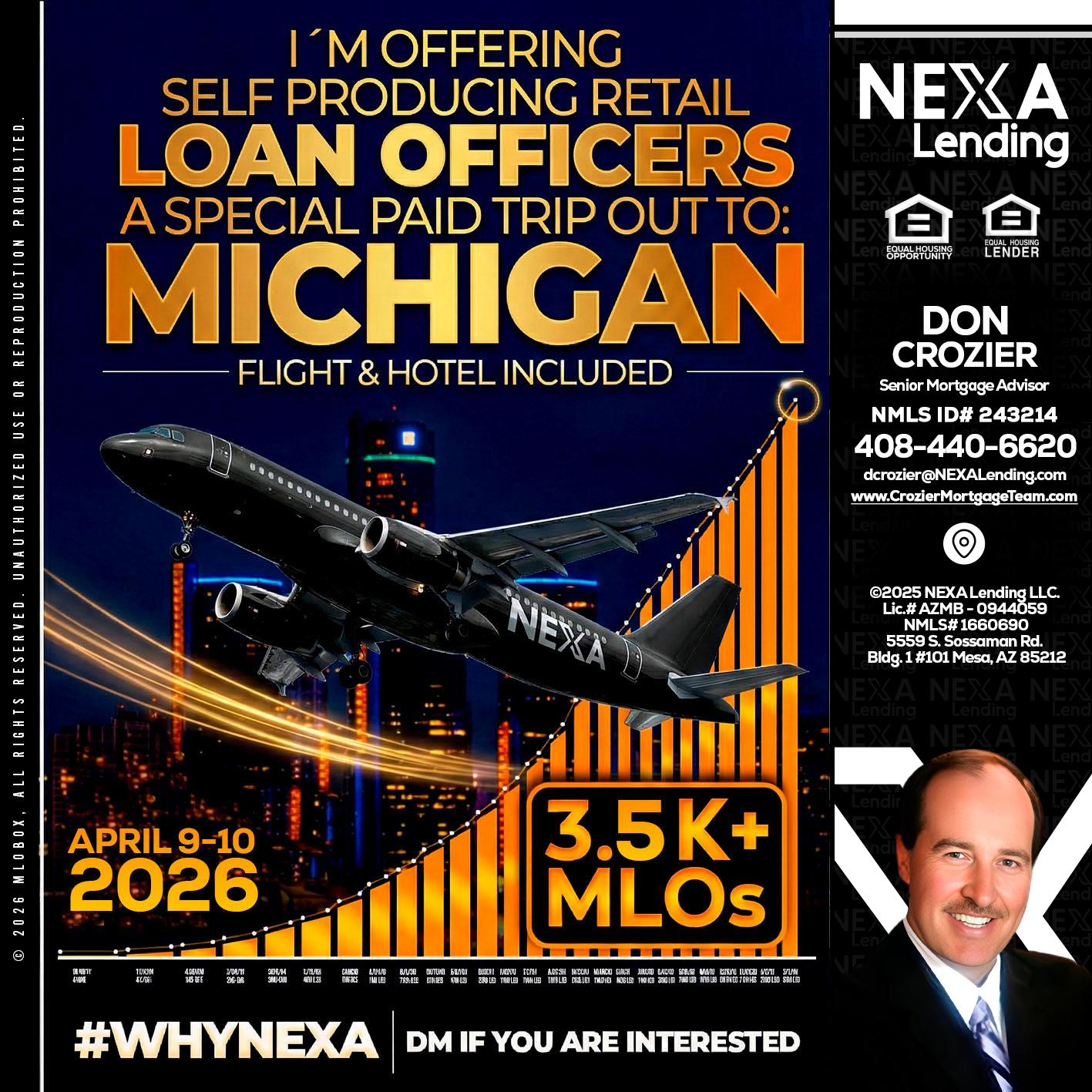 3.5K - Don Crozier -Senior Mortgage Advisor