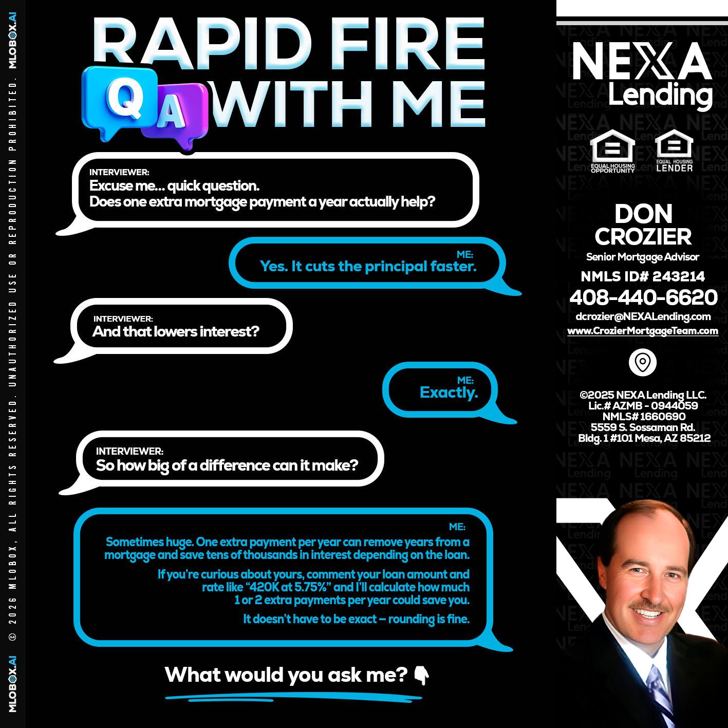 RAPID Q&A - Don Crozier -Senior Mortgage Advisor