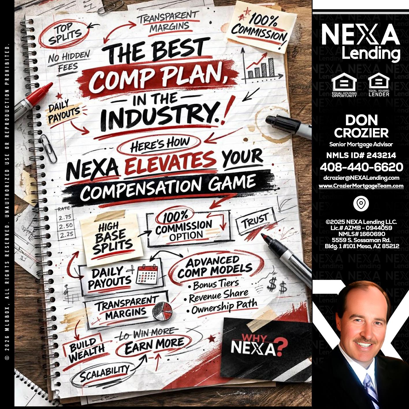THE BEST COMP - Don Crozier -Senior Mortgage Advisor
