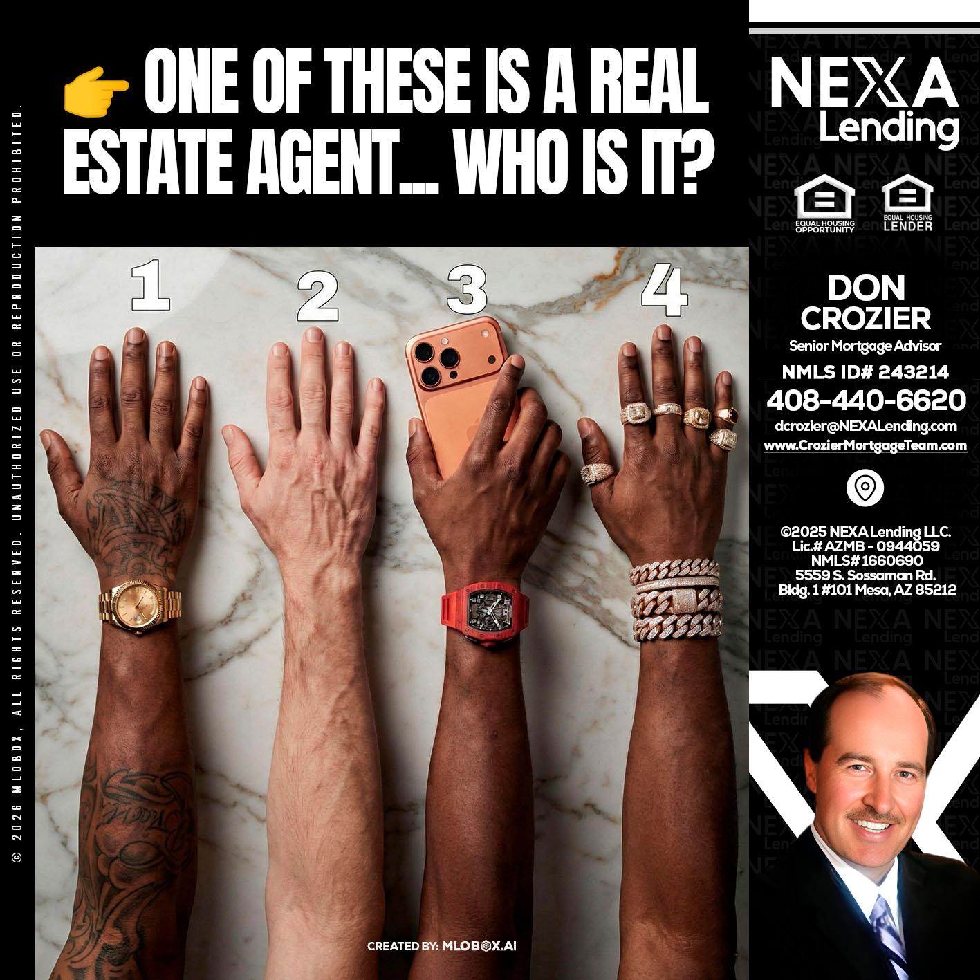 ONE OF THESE - Don Crozier -Senior Mortgage Advisor