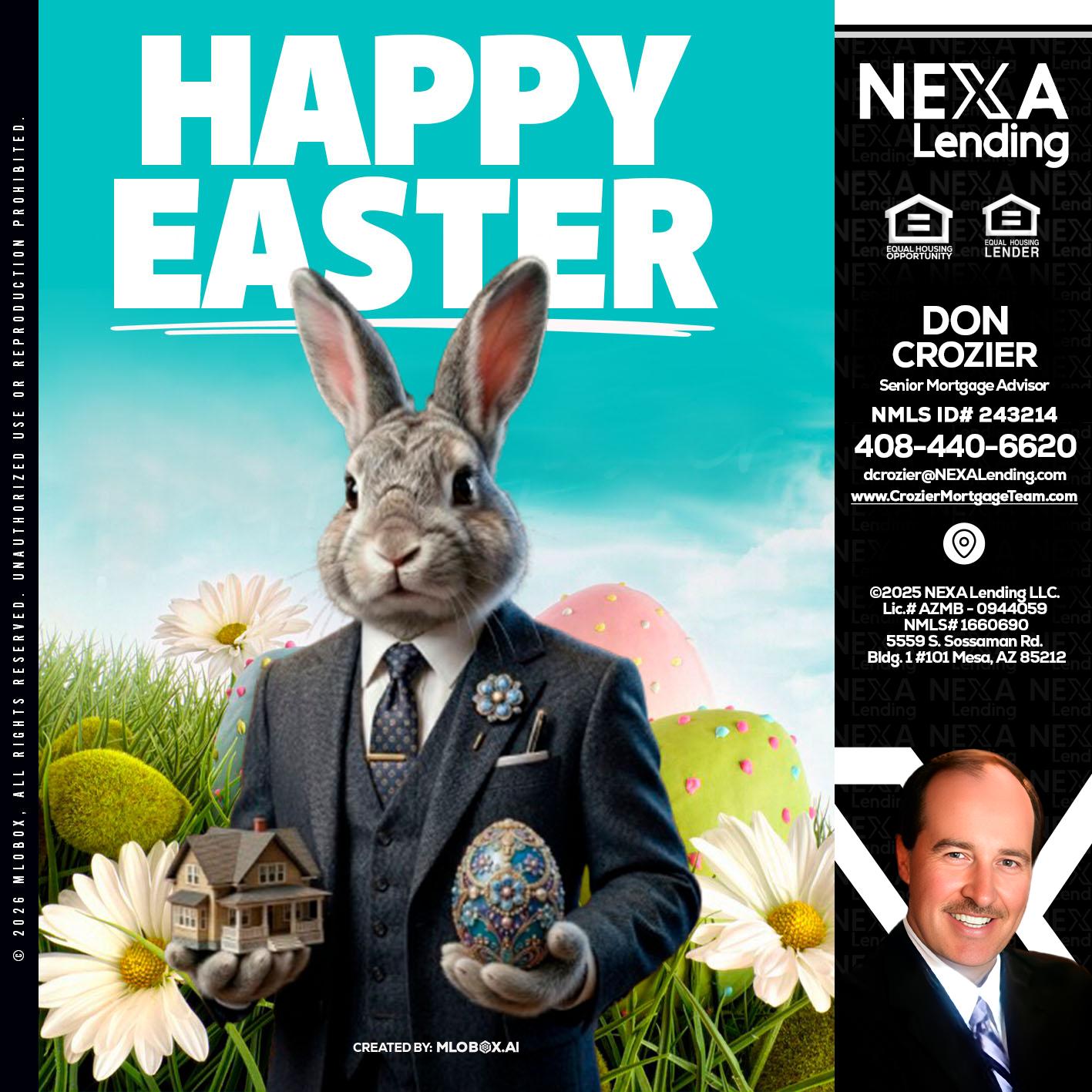 HAPPY EASTER - Don Crozier -Senior Mortgage Advisor