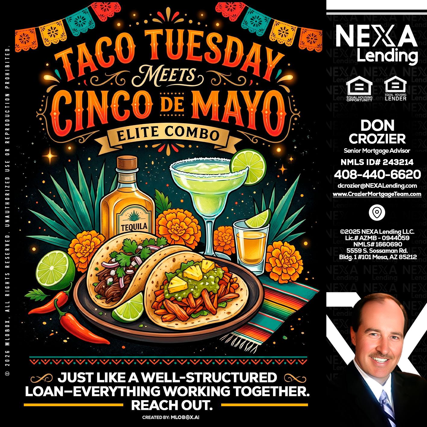 TACO TUESDAY - Don Crozier -Senior Mortgage Advisor