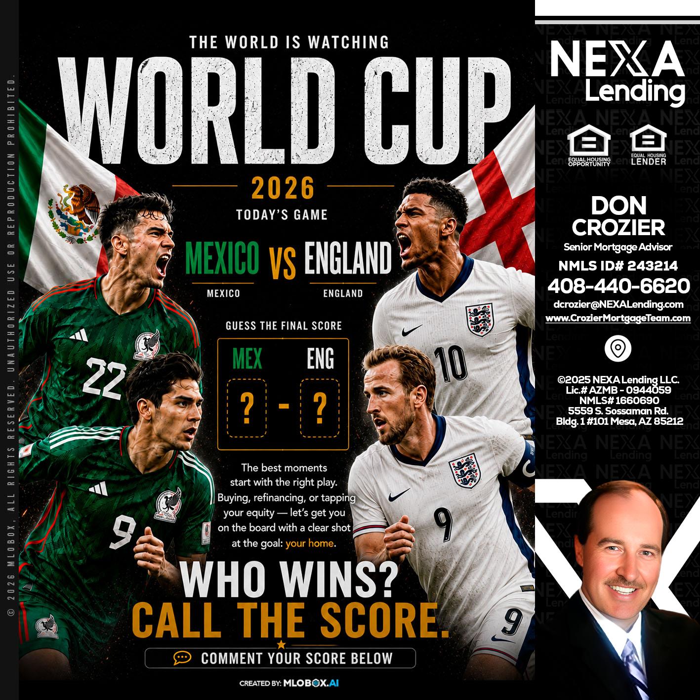 WHO'S WIN - Don Crozier -Senior Mortgage Advisor